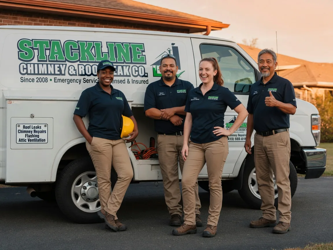 Chimney flashing repair company in Summerfield, KS
